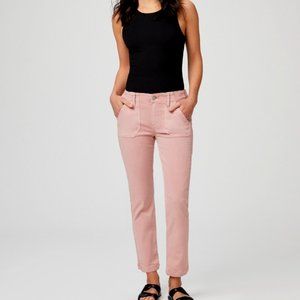 Paige Denim in Vintage Rouge Glow Pink